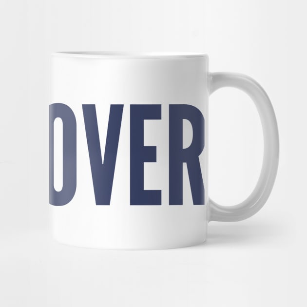 Hungover. A Great Design for Those Who Overindulged. Funny Drinking Quote. Navy Blue by That Cheeky Tee